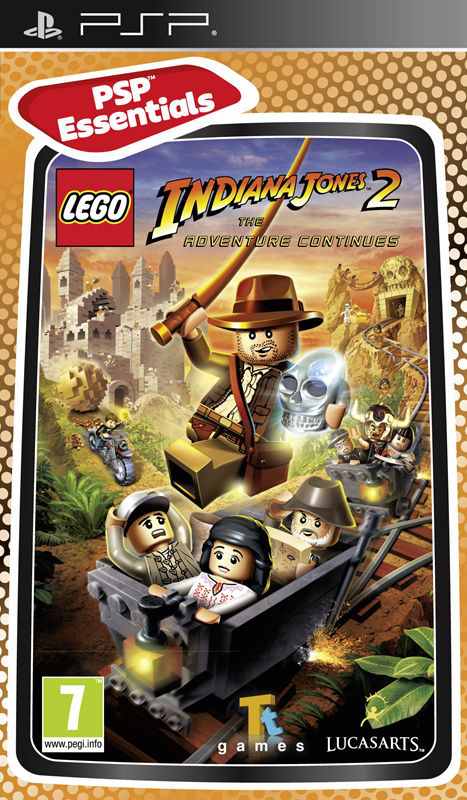 Lego Indiana Jones 2 The Adventure Continues Essentia Psp